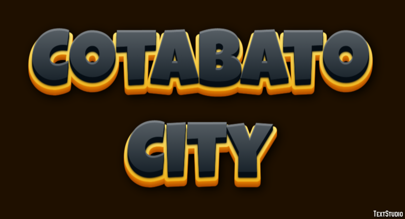 Cotabato City テキスト効果