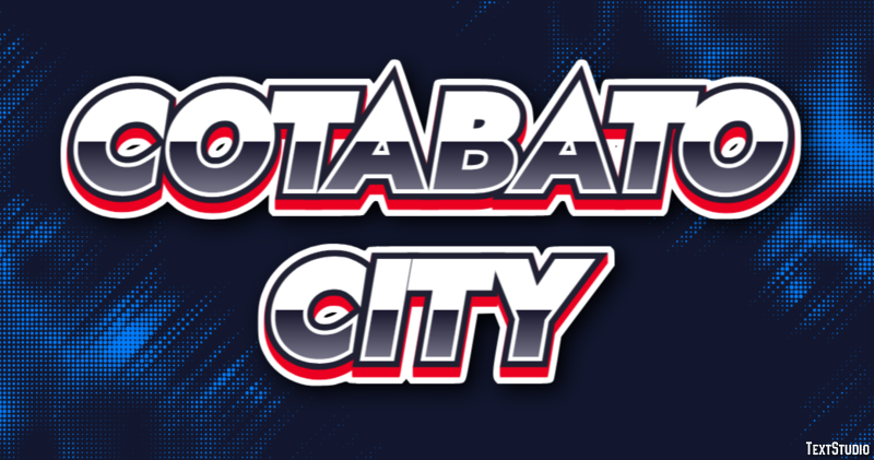 Cotabato City Tekst Effect