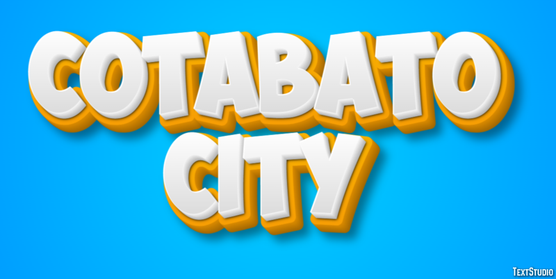 Cotabato City Efekt tekstowy