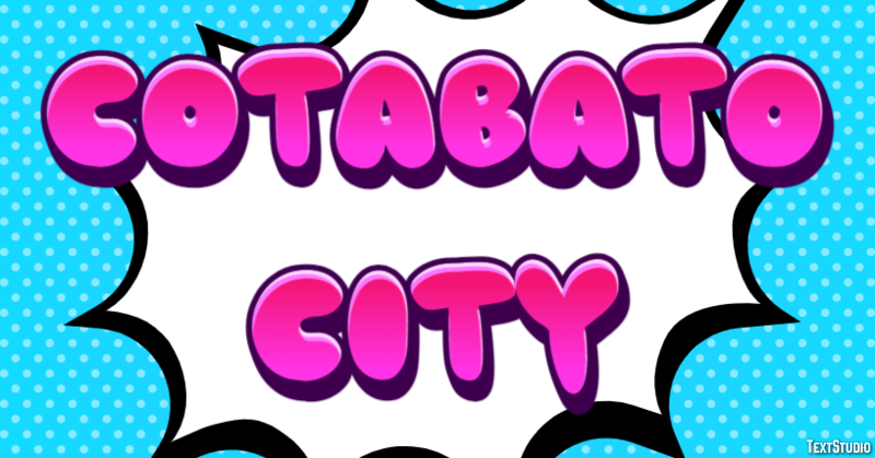 Cotabato City Tekst Effect