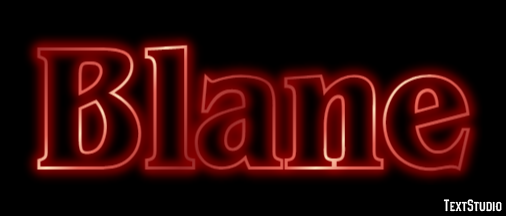 Blane テキスト効果