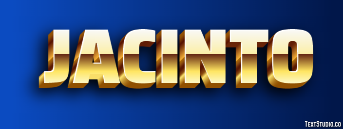 Jacinto Texteffekt