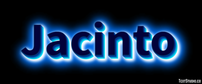 Jacinto Efecto de Texto