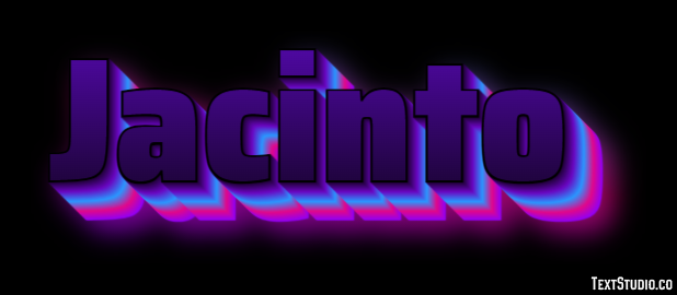 Jacinto Efeito de texto