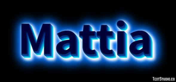 Mattia Texteffekt