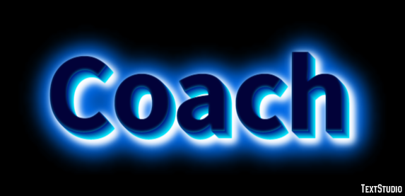 Coach Efecto de Texto