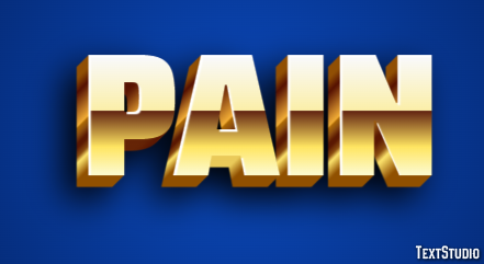 Pain Text Effect