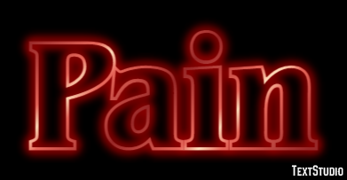 Pain Text Effect