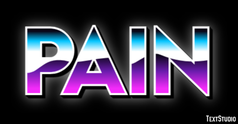 Pain Text Effect