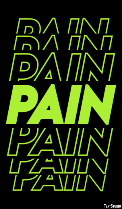 Pain Text Effect