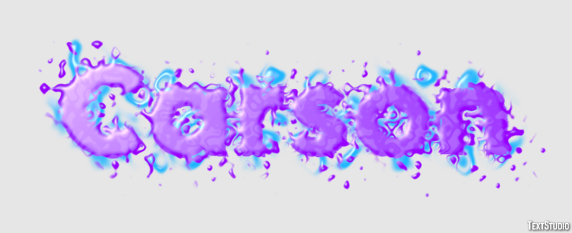 Carson Effet de Texte