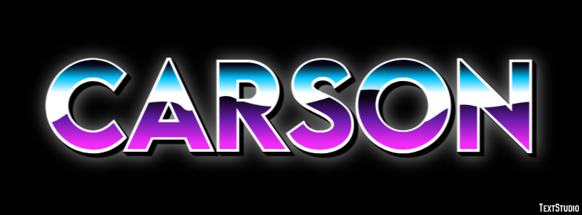 Carson Effet de Texte