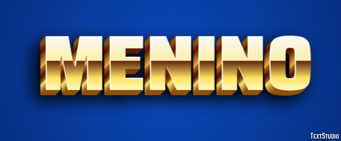 Menino Effetto testo