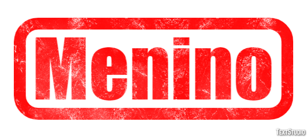 Menino Effetto testo