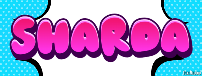 Sharda Tekst Effect