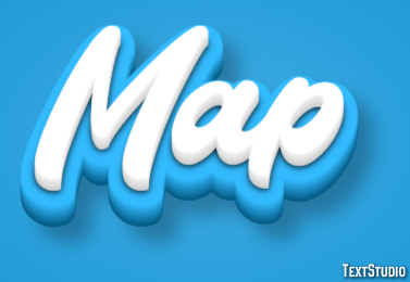 Map Tekst effect