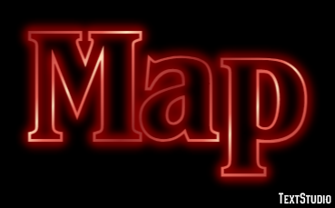 Map Tekst Effect