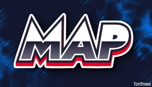 Map Tekst Effect