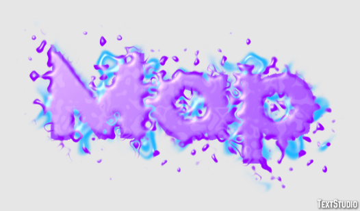 Map Tekst Effect