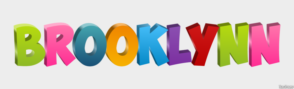 Brooklynn Text Effect