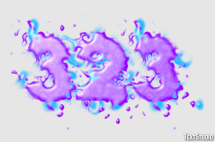 323 Text Effect