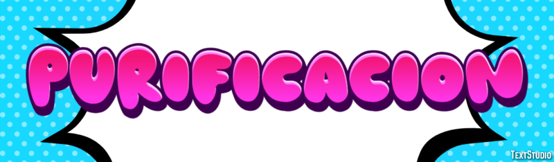 Purificación Efecto de texto