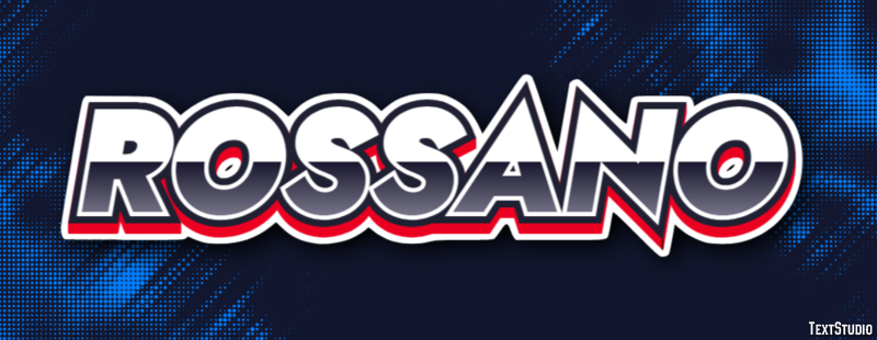 Rossano Effetto testo