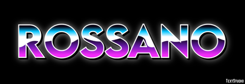 Rossano Effetto testo