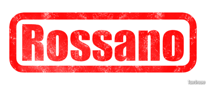 Rossano Effetto testo