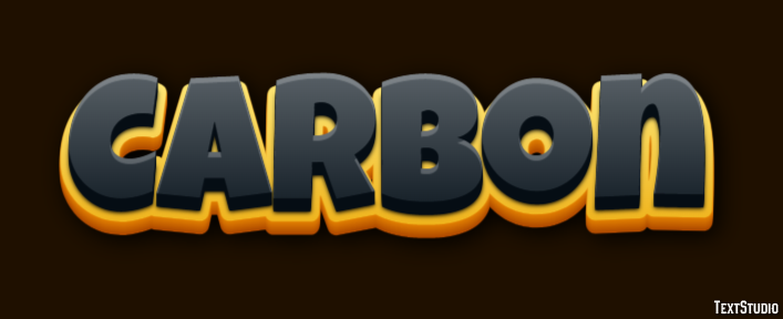 Carbon Tekst Effect