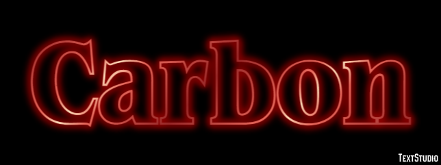 Carbon Text Effect