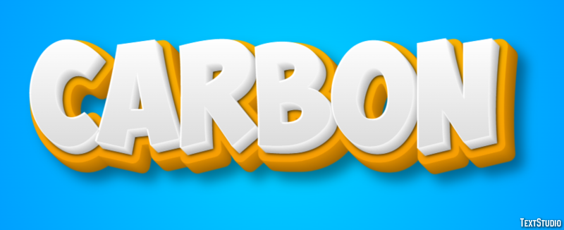 Carbon Text Effect