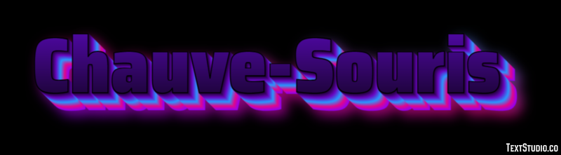 Chauve-Souris Effet de texte