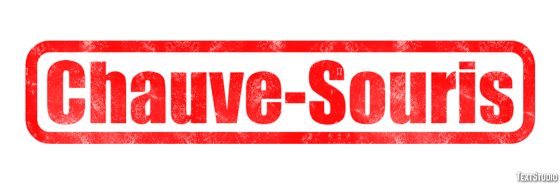 Chauve-Souris Effet de texte