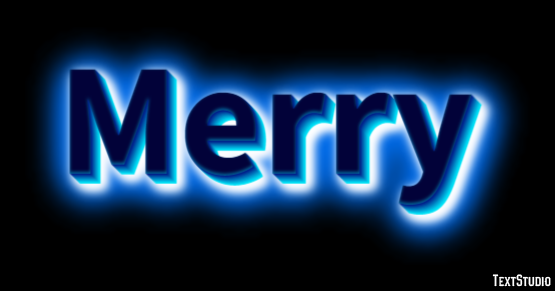 Merry Text Effect