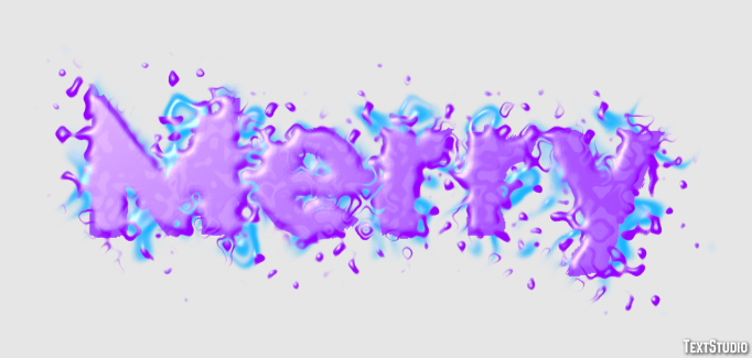 Merry Text Effect