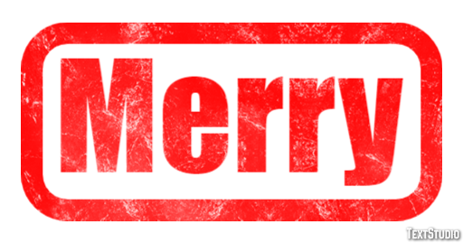 Merry Text Effect
