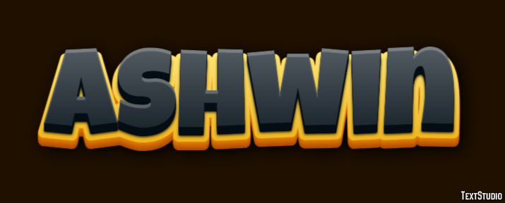 Ashwin Text Effect