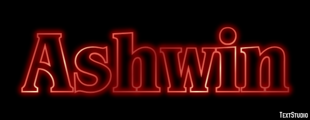 Ashwin Text Effect