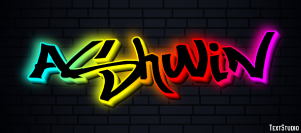 Ashwin Text Effect