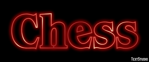 Chess Text effect