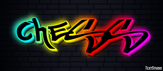 Chess Text effect