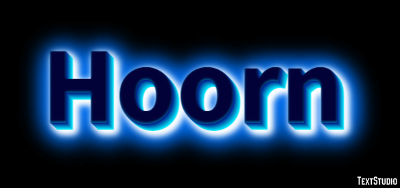 Hoorn Efecto de Texto