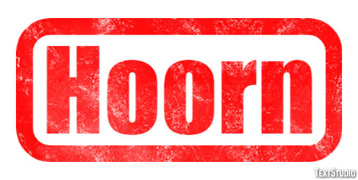 Hoorn Текстовый эффект