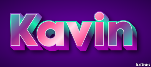 Kavin Texteffekt