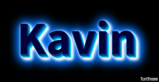 Kavin Text effect