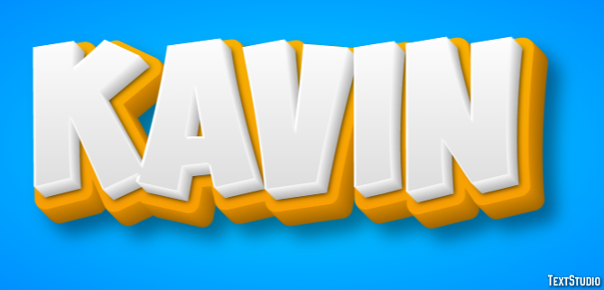 Kavin Text effect