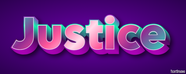 Justice Efekt tekstowy