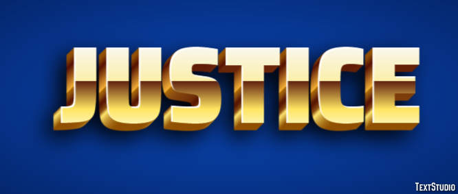 Justice Efekt tekstowy