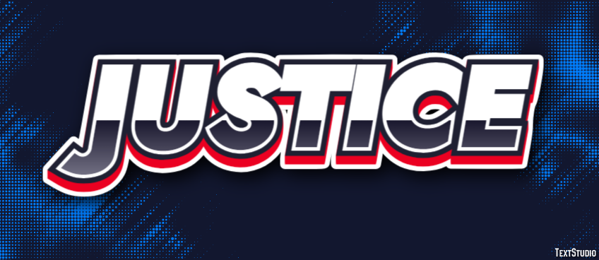 Justice Efekt tekstowy
